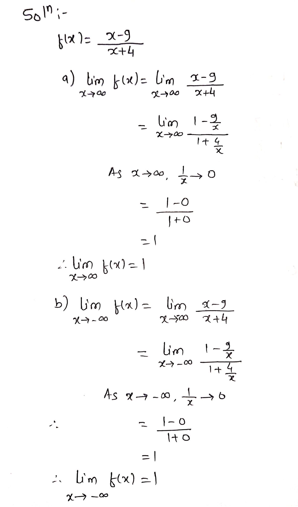 Calculus homework question answer, step 1, image 1